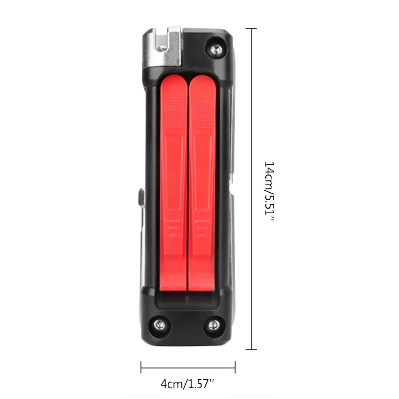 

OOTDTY 14 in 1 Bike Multifunctional Combination Tool MTB Road Bike Allen Key Wrench Cycling Accessories