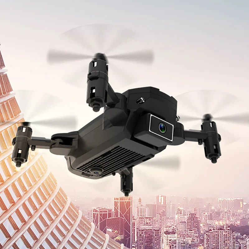 

Drones RC With 4K HD Camera Mini Foldable Quadcopter WIFI FPV Control Rc Drone Dual Cameras Air Pressure Altitude Hold Dron