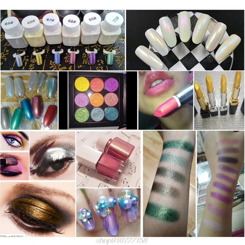 

30 Colors Glitter Powder Sequins DIY Handmade Epoxy Resin Dye Pigment Eyeshadow Cosmetic Making Supplies Slime N18 20 Dropship