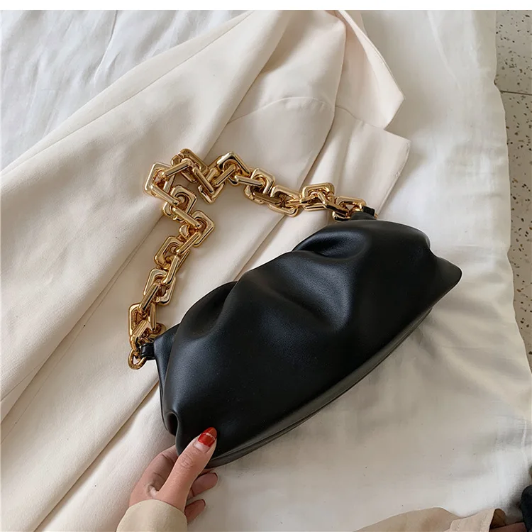 

2020 Popular New Fashion Women's Fashion Handbag All-match Shoulder Underarm Shoulder Bag Portable Cloud Bag