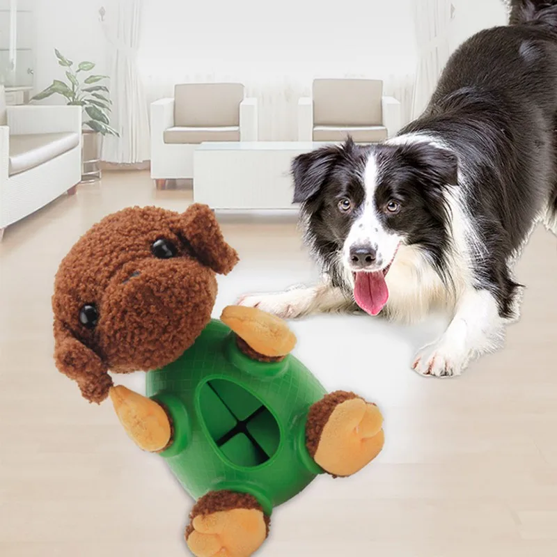 Кукла для кормления домашних животных игрушка пазл собак кошек кормушек