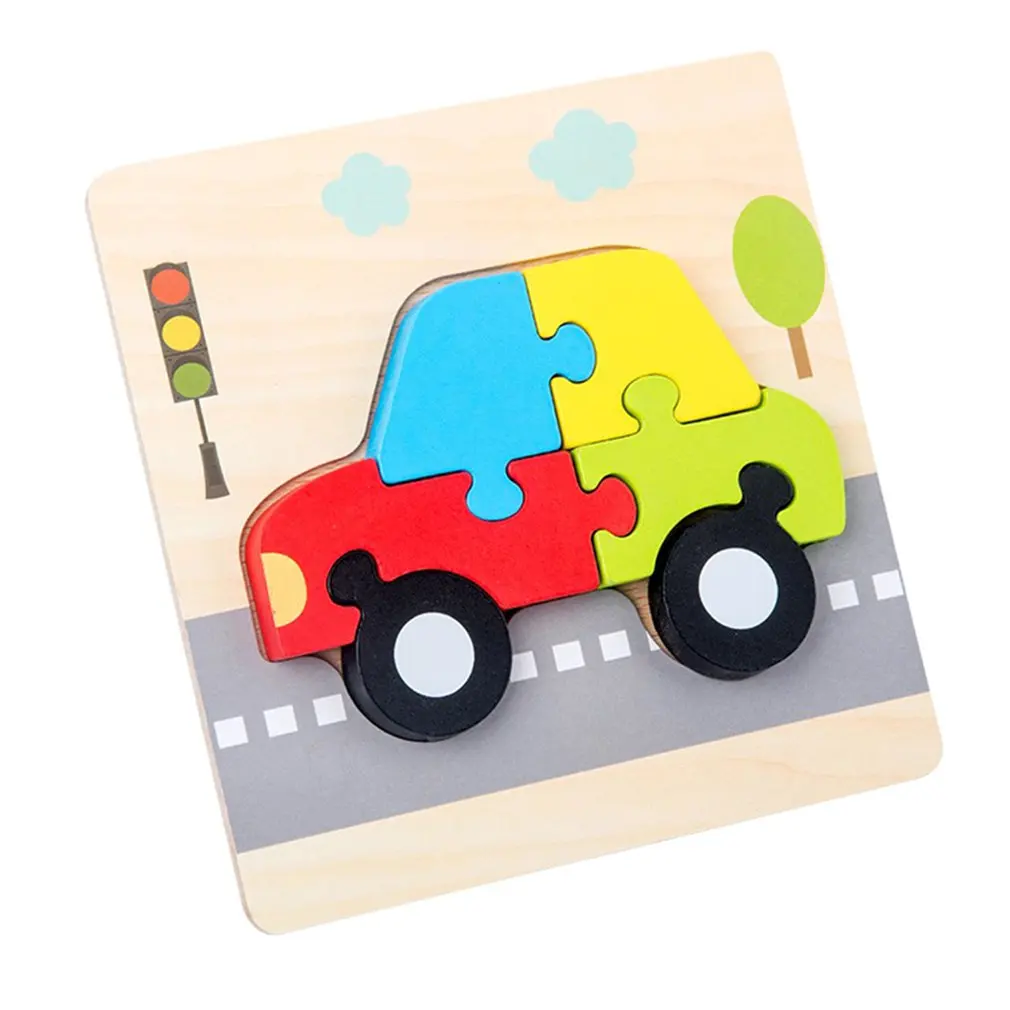 

Children Jigsaw 3D Puzzle Stereo Intelligence Development Boys And Girls Wooden Early Childhood Toys Educational Toys