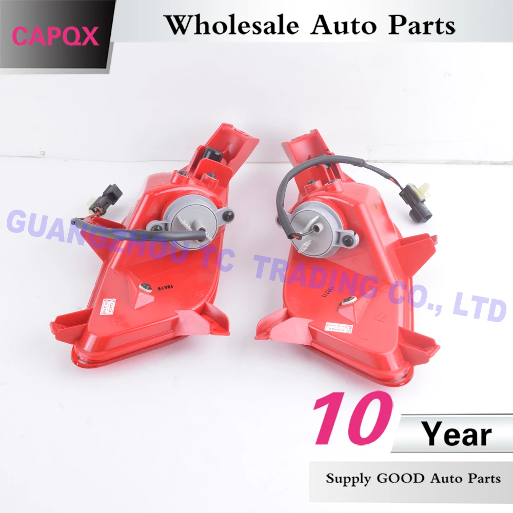 CAPQX для hyundai Veloster 2012- 1,6 T задний противотуманный светильник, тормозной светильник, сигнальный фонарь, задний отражатель, противотуманная фара для бампера 92405 2V000