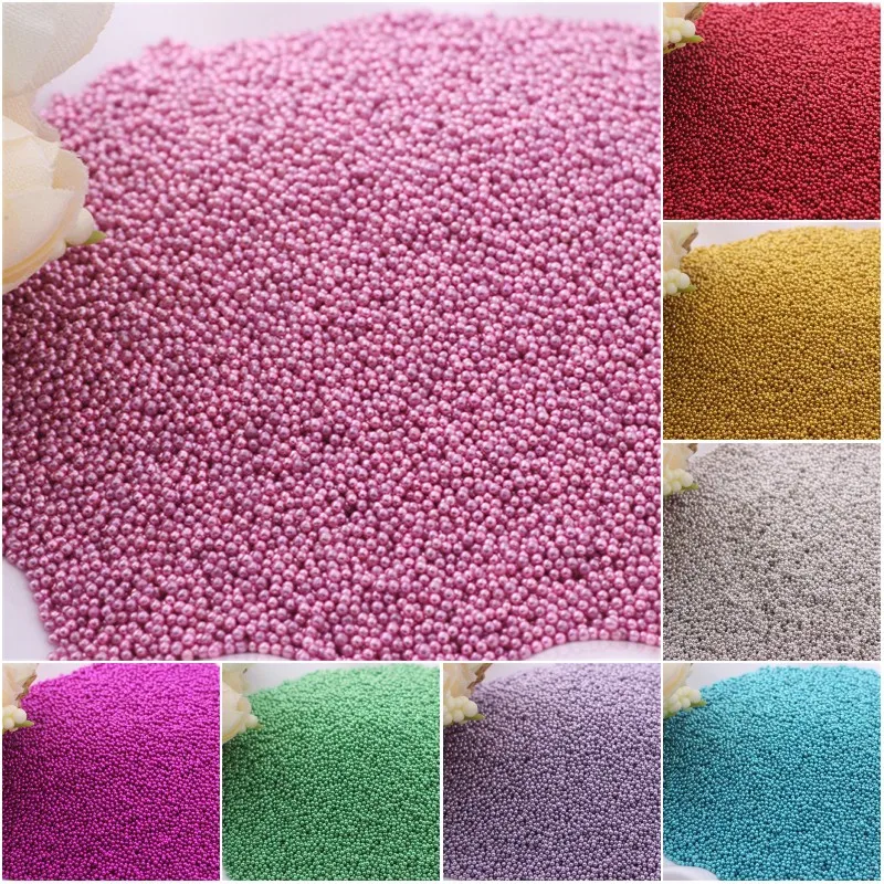 Супермаленькие однотонные бусины из чешского стекла с отверстием для рукоделия