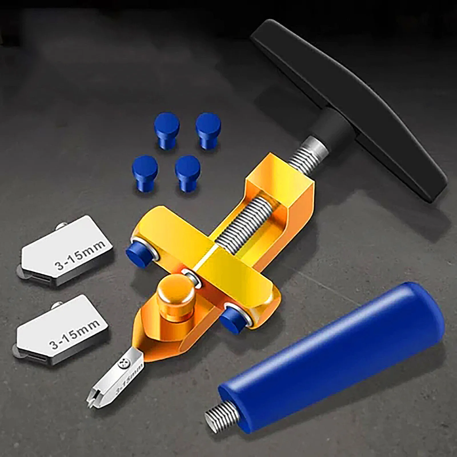 

2021 High-Strength Glass Cutter Tool - Ceramic Tile Opener Tape Measure Manual Push Cutting Tool Multi-Function Portable Cutter