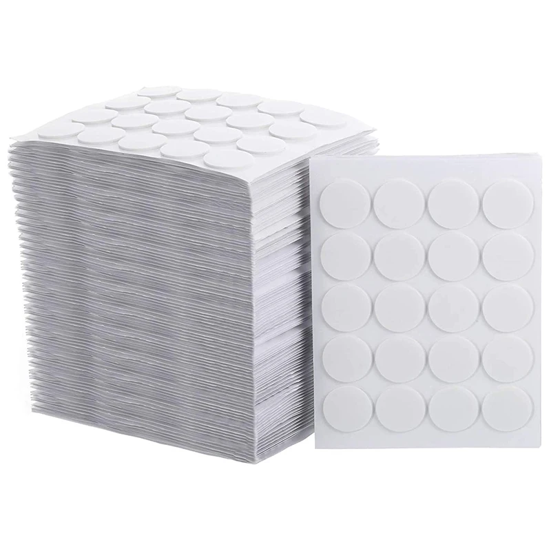 

Hot 500 Pieces of Candle Wick Stickers 2 mm Wax Stickers Candle Wick Glue Thermal Resistance Glue Stable in Hot Wax