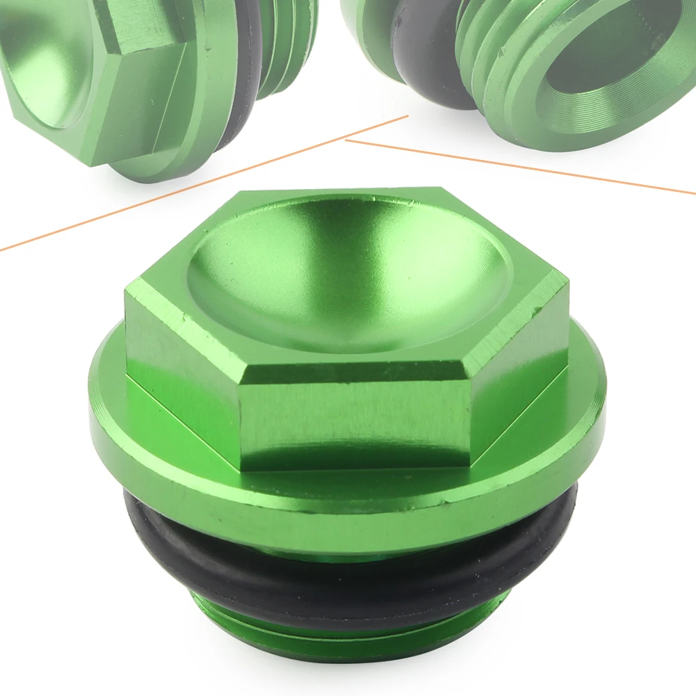 

Green Motorcycle Oil Filler Cap Cover For Kawasaki KX250 KX250F KX450F KLX450R KFX450R KX 250F 450F Aluminum Alloy