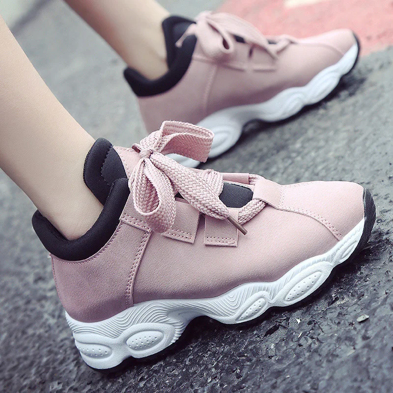 Женские кроссовки на вулканизированной подошве теннисные массивной