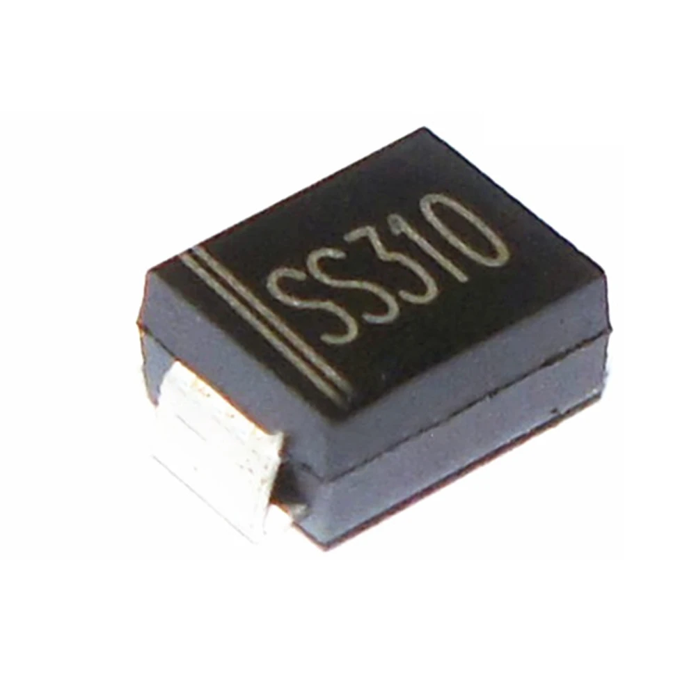 

100 шт. SS310 SMD SR310 Шоттки, Барьерный выпрямитель, Диод 3A 100V DO-214AC SMA, новый оригинальный