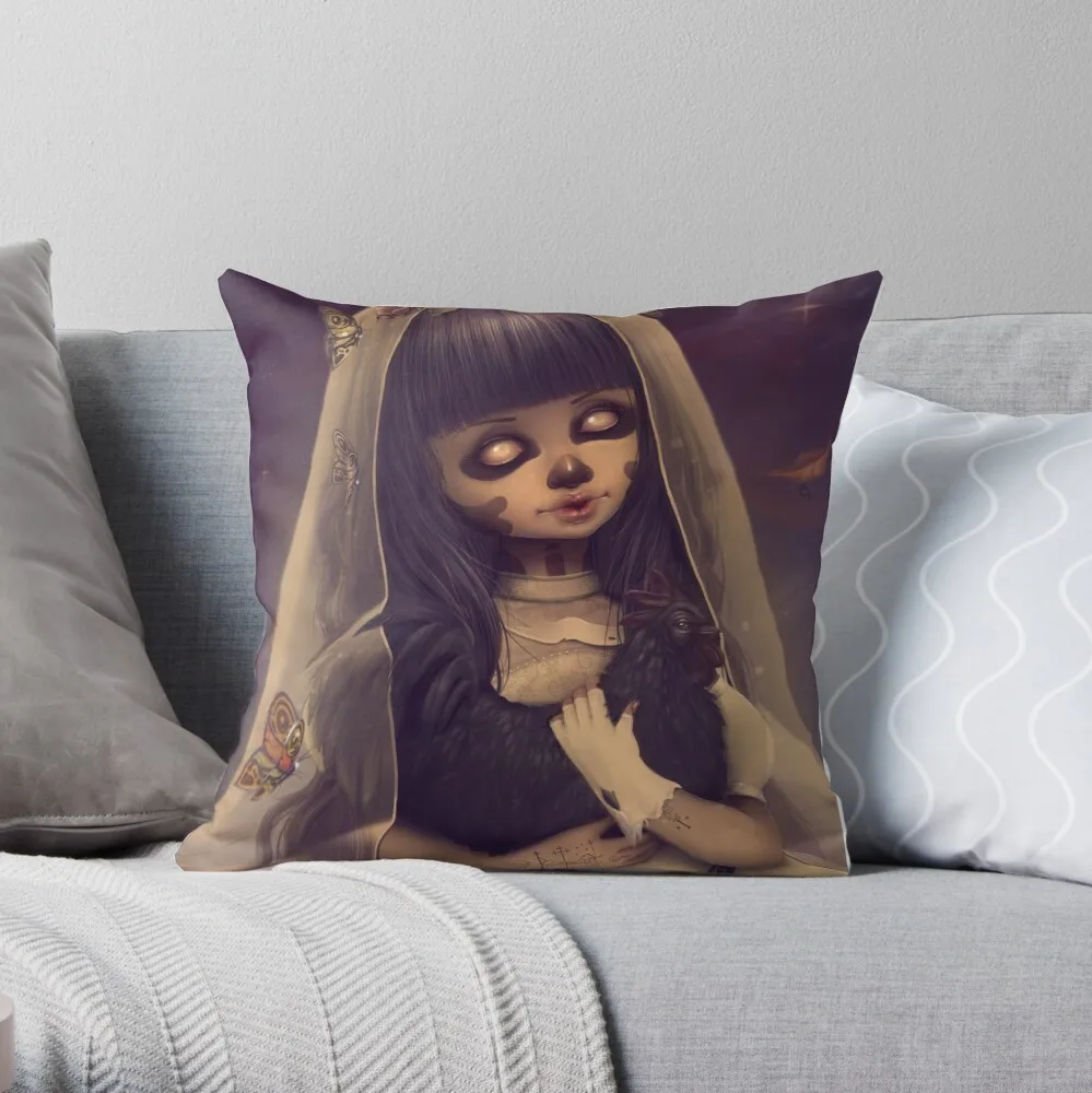 

Maman Brigitte Throw Pillow Cushion Cover Polyester throw pillows case on sofa home living room car seat decor 45x45cm