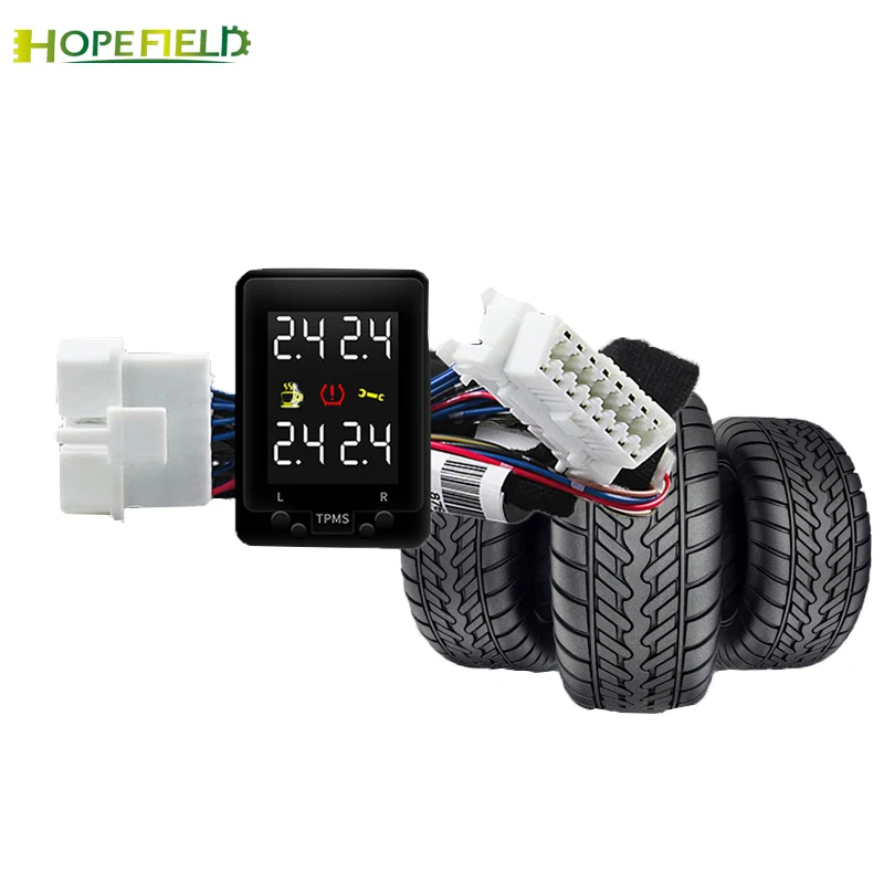 Без датчика OBD TPMS цифровой монитор давления в шинах Безопасный блок аксессуары для шин для Toyota CH-R CHR Hybrid