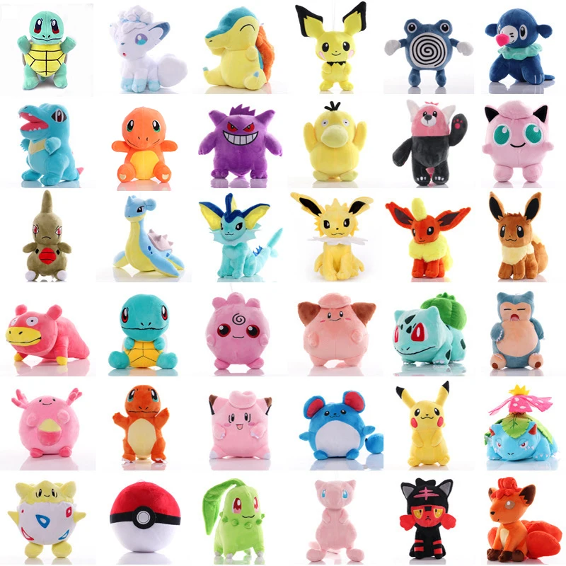 Аниме Покемон изображение кавайные плюшевые игрушки куклы Пикачу чармандер