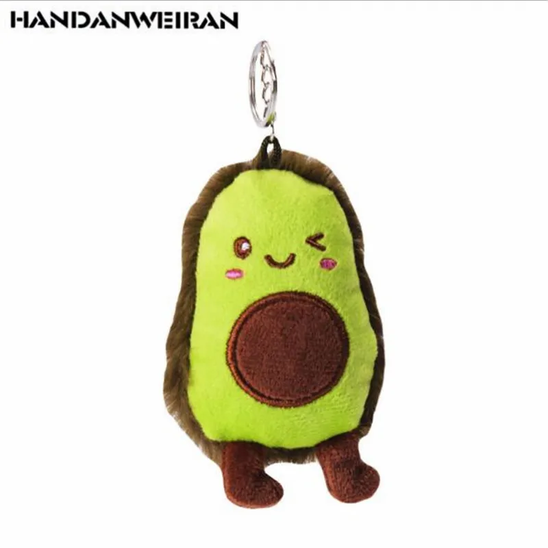 Мягкие игрушки новинка 1 шт. мини 8 см авокадо плюшевый кулон праздничный подарок
