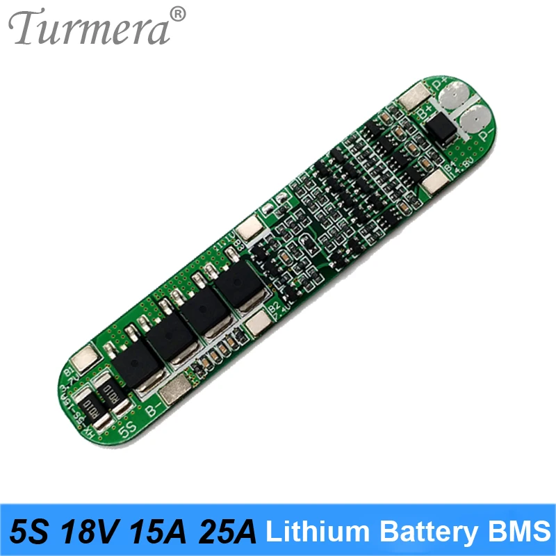 5S 18V 15A 25A Φ Board для 18650 аккумуляторной отвертки зарядное устройство Защитная плата