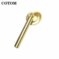 1pc solid brass morden cabinet door knobs gold moden furniture handles kitchen closet drawer cupboard ring drop knob and pull