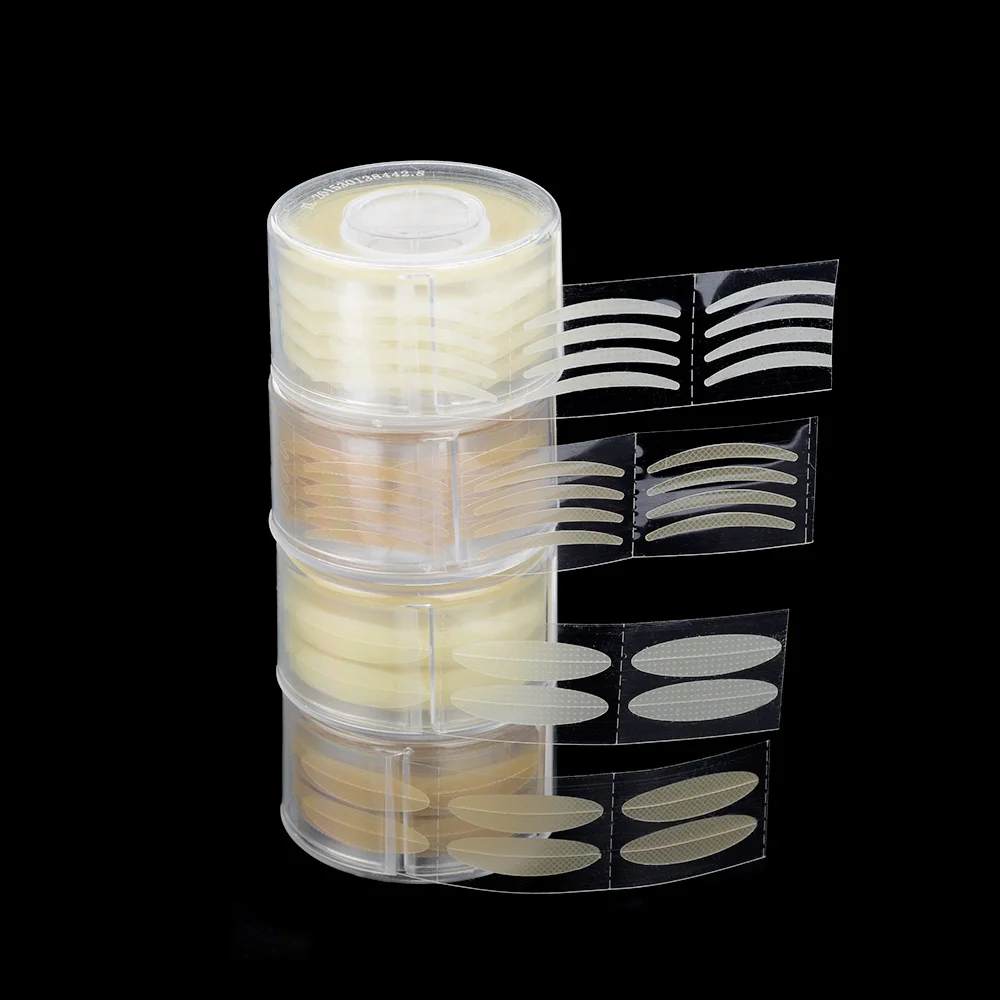 

600 PCS Big Eyes Make Up Eyelid Sticker Invisible Fold Self Adhesive Clear Beige Double Eyelid Tapes Tool