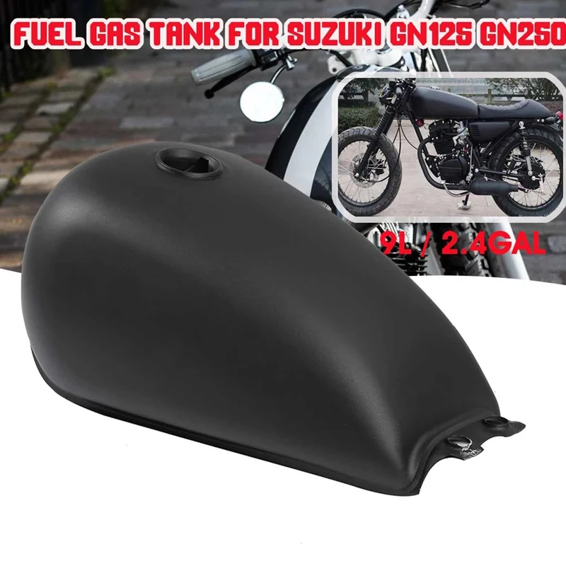 

Motorcycle Retro Modified Fuel Tank for Haojue Suzuki GN125 GN125H GN150 Replaced Gasoline Oil Metal Box Decorative Petro Tanks
