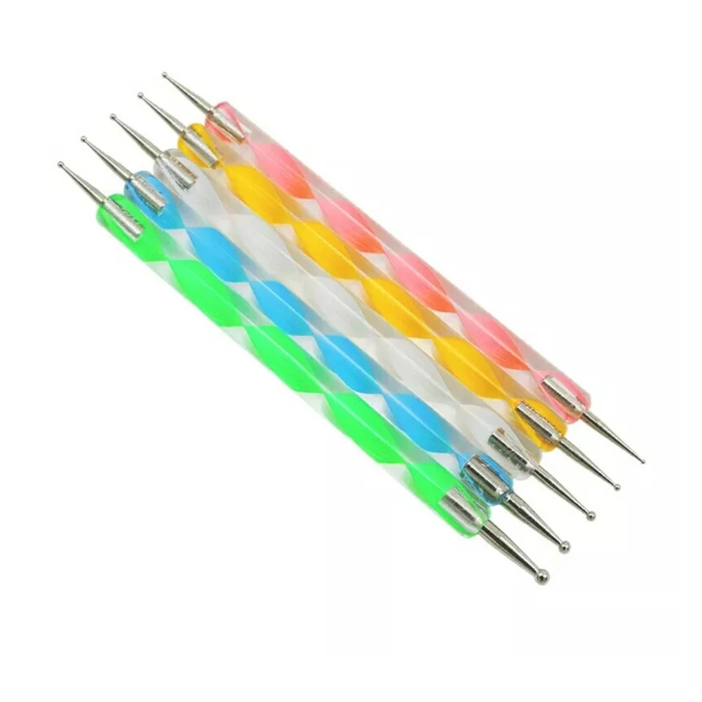5 шт. 8 шт. Мандала инструменты для нанесения точек набор Наскальная живопись трафареты камень тиснение стартер стилус для рисования ручки дозирующие стержни DIY Декор стен