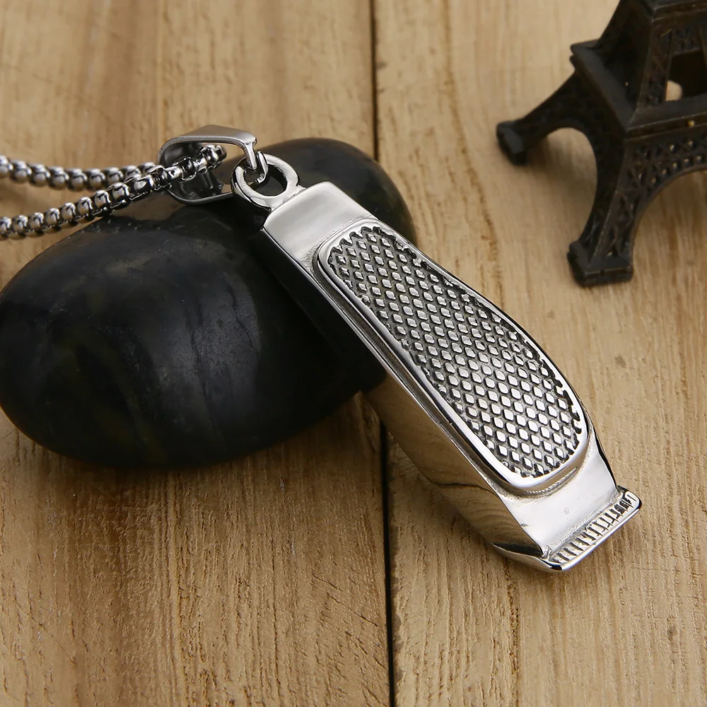 Valily Jewelry Для мужчин's Парикмахерская кулон Цепочки и ожерелья Нержавеющая сталь