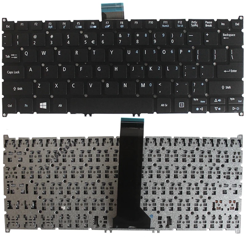 

New US keyboard For Acer Travelmate B116-M B116-MP P236-M P238-M US Keyboard No frame Black