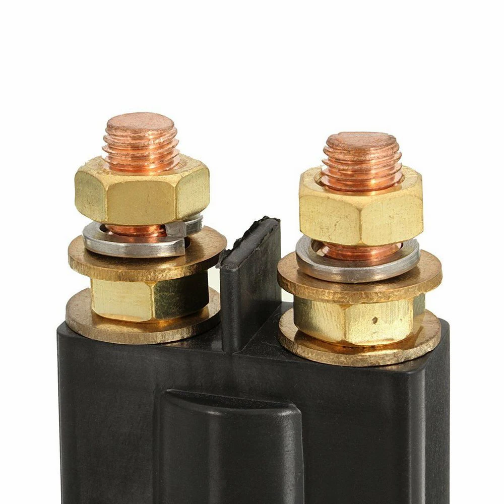 

Dual Battery Isolator Relay Start on/Off 4 Pin 500A 12V for Car Power Switch