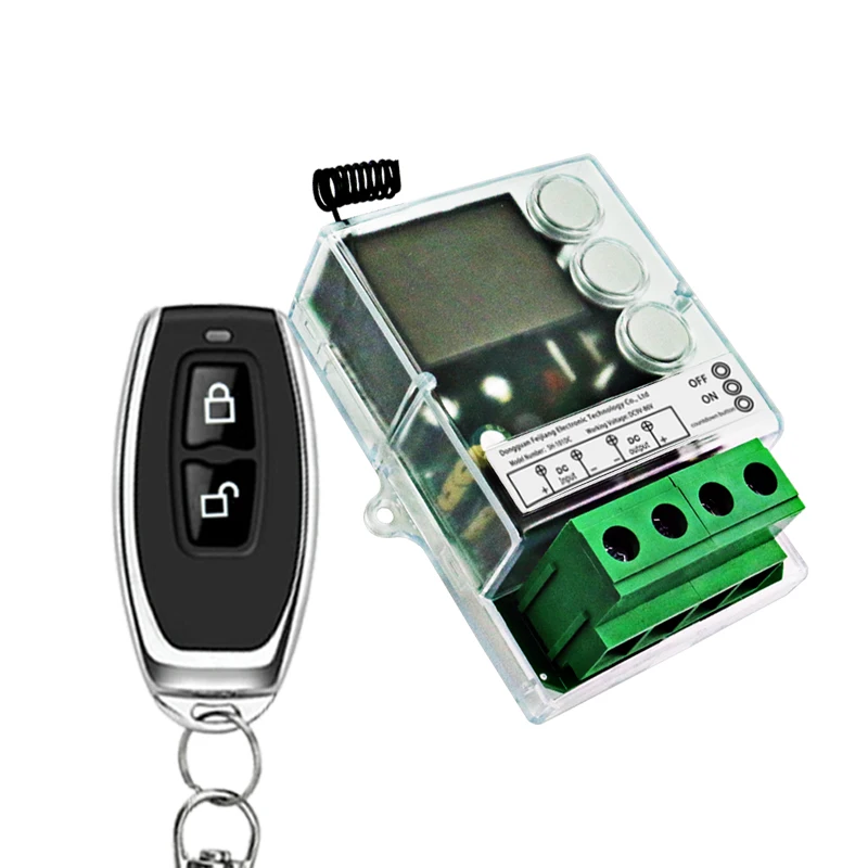 

433mhz Wireless Remote Control Switch DC 12V 24V 1ch Relay Receiver Module