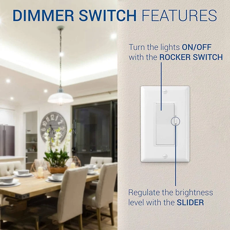 Тиристорный однокнопочный Улучшенный Флюоресцентный переключатель для