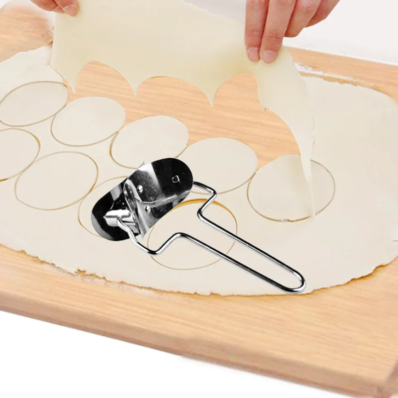 

Stainless Steel Dough Press Dumpling Maker Kitchen Tool For Making Dumpling Skin Maker Machine