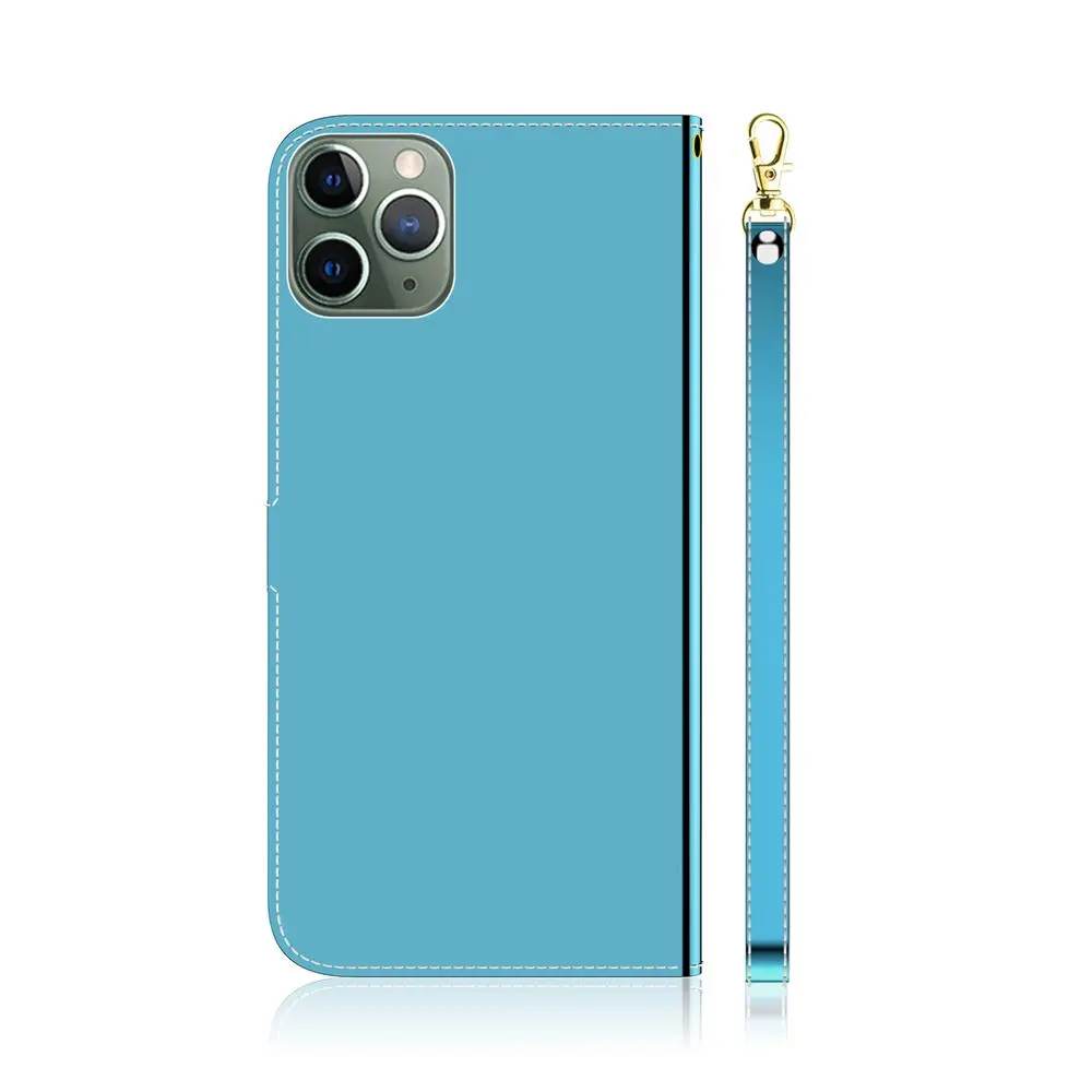 Откидной Чехол для iPhone 11 Pro Max чехол зеркальный магнитный кожаный Coque X XR XS 6 S 7 8 Plus