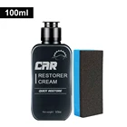 100 мл, автомобильные пластиковые детали, средство для восстановления чистки автомобильных панелей, средство для полировки воска, пластика, кожи, средство для восстановления чистки автомобиля, очиститель салона