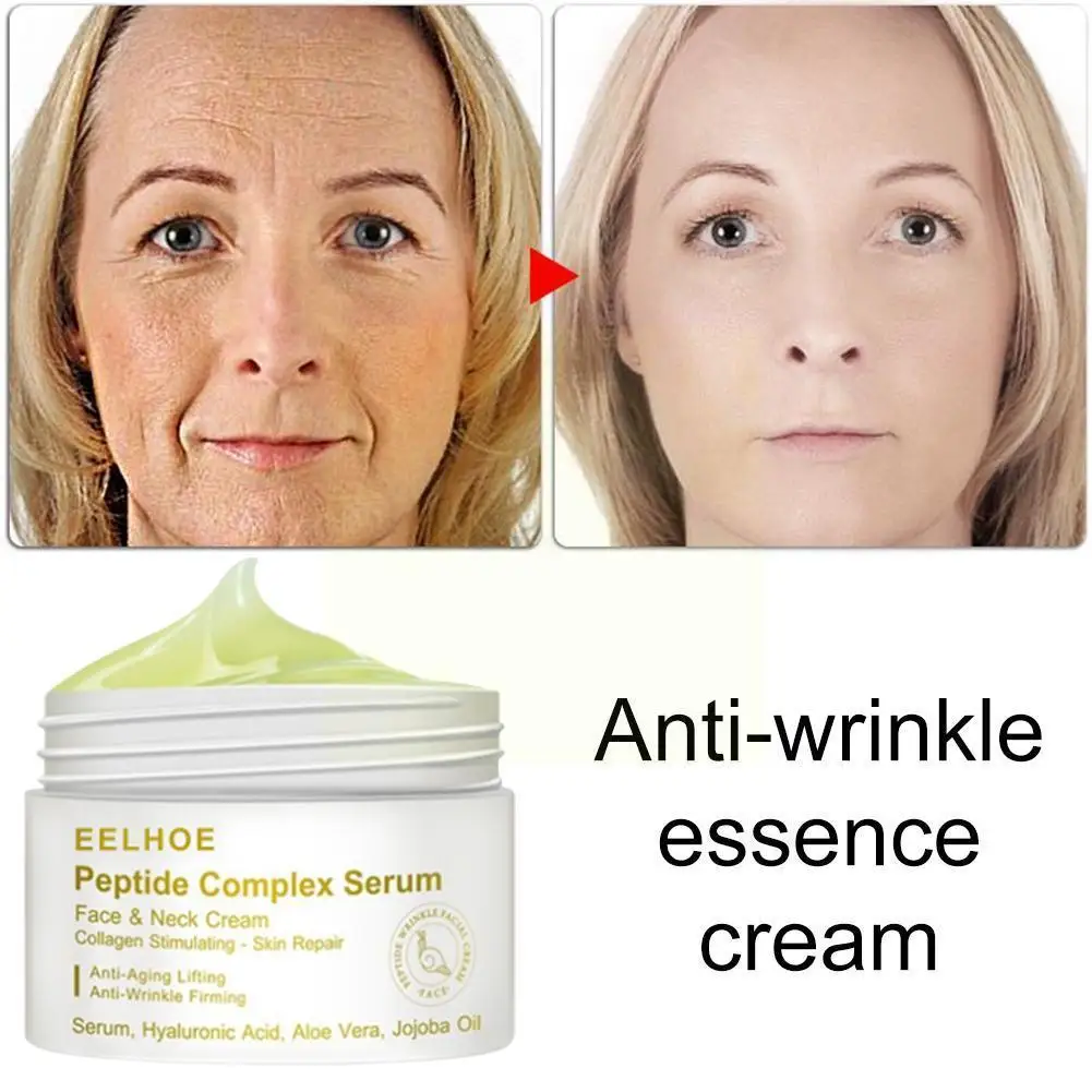 

Wrinkle Cream Anti Aging Remove Puffy Dry Skin Hydrating Night 30g Cream Peptide Day Firming Lifting Serum Q8Q2
