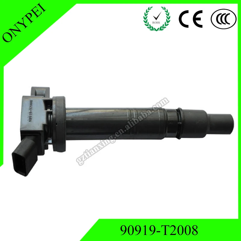 90919 T2008 Высококачественная Катушка зажигания для Toyota Hilux TGN16 TGN26 TGN36 Hiace Fortuner