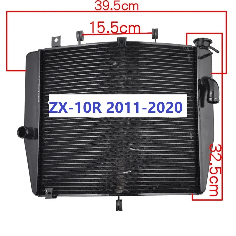Piezas de repuesto para radiador de motocicleta, Enfriador de refrigeración de aluminio para Kawasaki Ninja ZX-10R, ZX10R, ZX1000, ZX1002, años 2011 a 2020