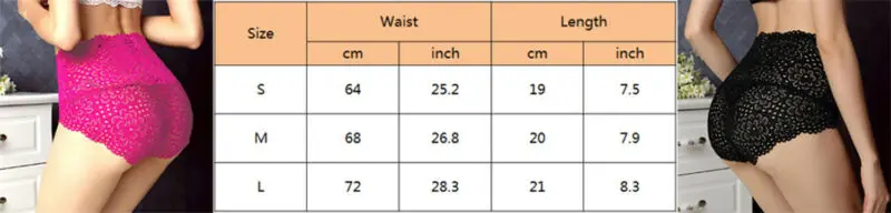 Сексуальное женское кружевное нижнее белье боксеры шорты с высокой талией