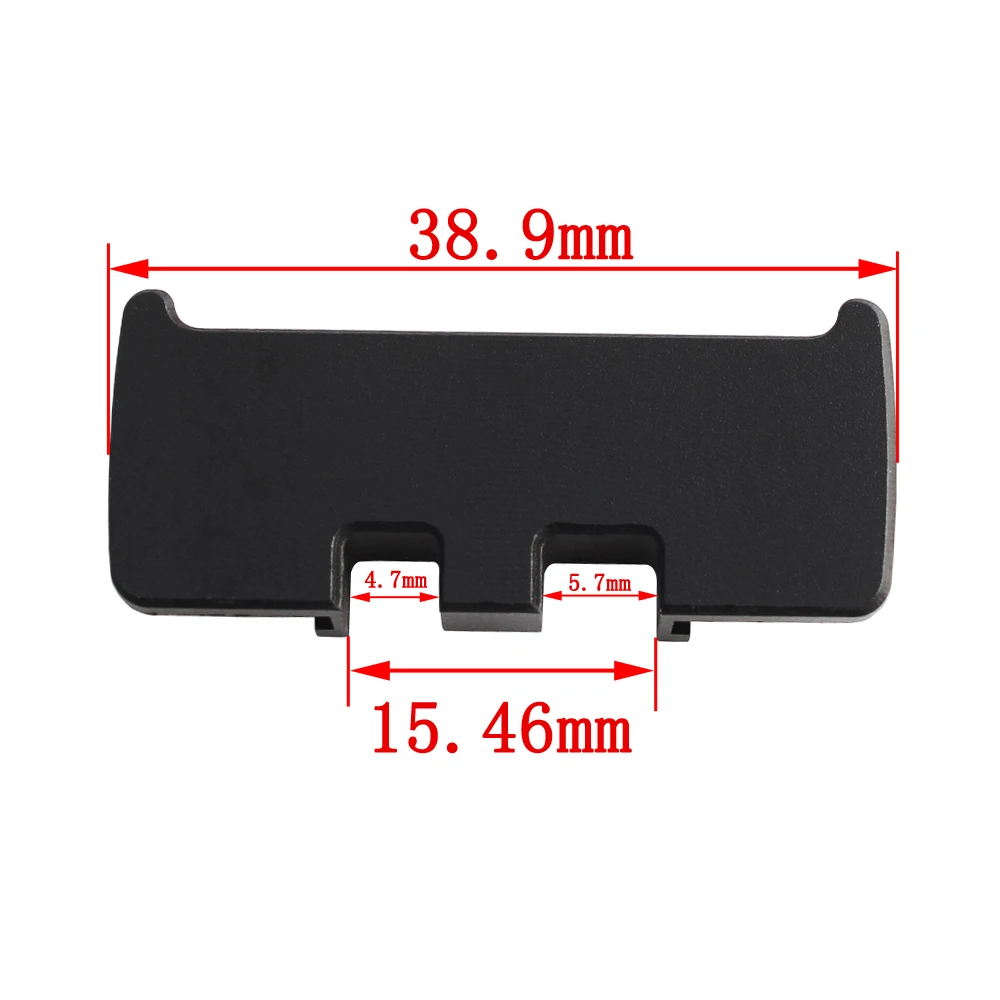 MAGORUI для всех моделей Glock GEN 1 5 пластина заднего скольжения MOS BK|Аксессуары