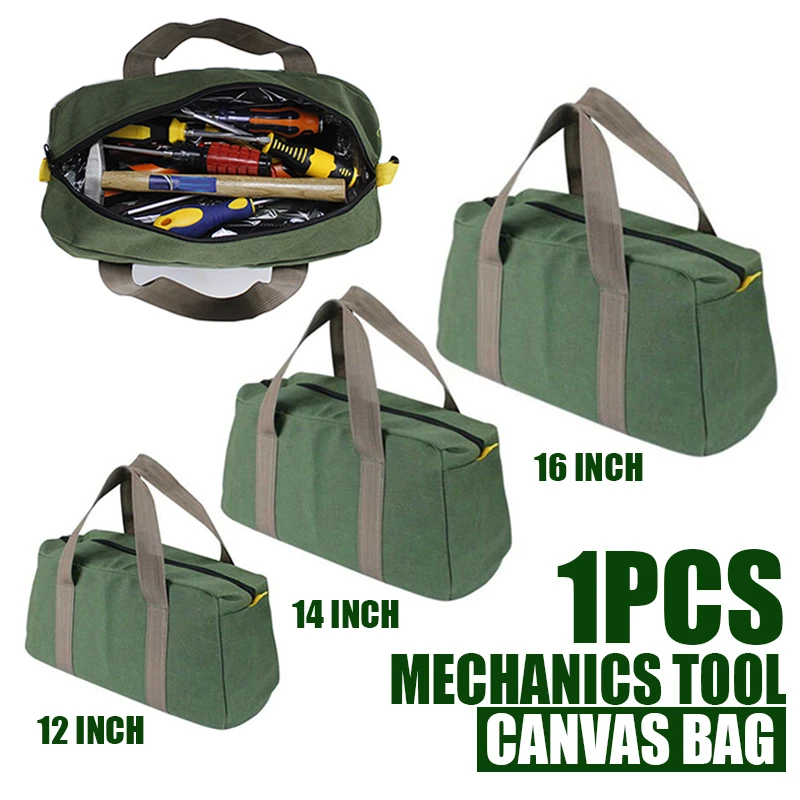 Многофункциональная Холщовая Сумка для инструментов механика фурнитура сумок