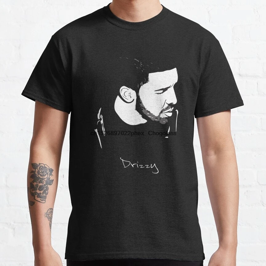 Футболка Drke Drizzy Rapper с силуэтом от arrowroottees |