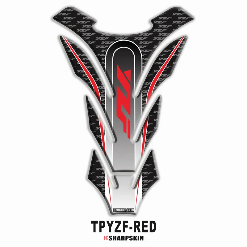 Наклейки для топливного бака мотоцикла 3D защитные наклейки YAMAHA YZF топливный бак