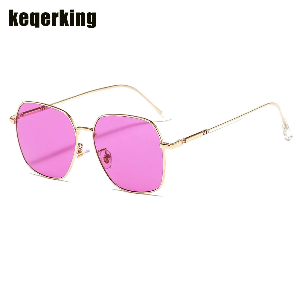 

New Arrival 2023 Square Women Sunglasses Retro Trending Vintage Brand Designer Tricolor Metal Sun Glasses For Man UV400