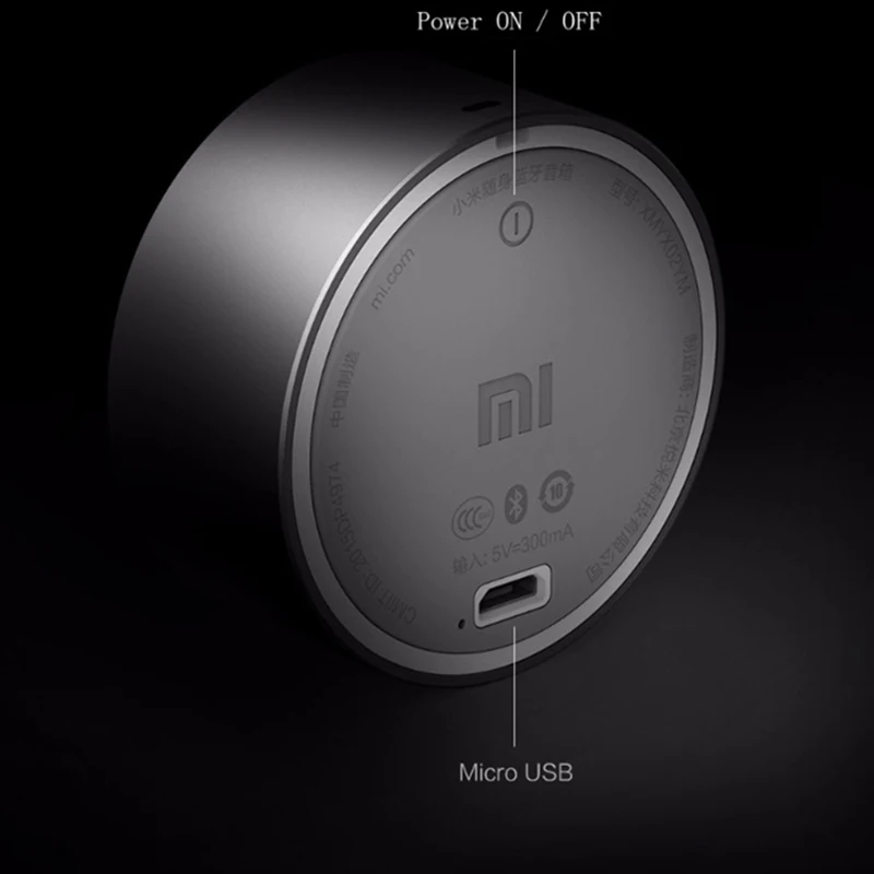 Оригинальный Bluetooth динамик Xiaomi Aux in свободные руки звонки стерео портативный