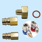 Набор адаптеров для кондиционера, резьба W21.8-14 дюйма, соединитель с быстрой сменой SAE Для R134A 14 