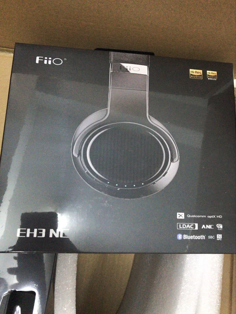 FiiO EH3 NC беспроводной hifi Bluetooth гарнитура с чипом CSR8675, активный чип шумоподавления, 45 мм единиц eh3nc
