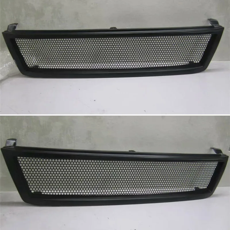 Используется для toyota land cruiser prado Racing Grills 1996-2002 год углеродного волокна LC90 LC95 3400 2700 решетка крышка аксессуары - Цвет: Matt black style2