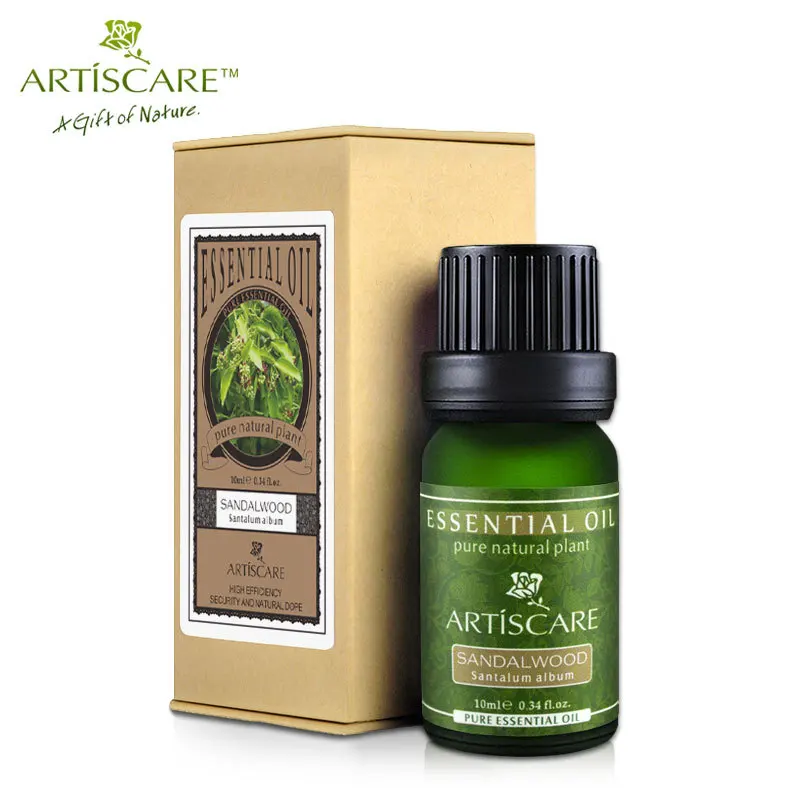 ARTISCARE 100% натуральное сандаловое чистое эфирное масло 10 мл увлажняющее средство