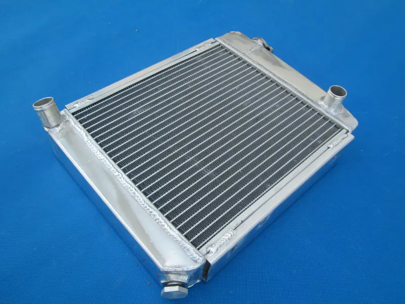 Горячая Распродажа алюминиевый гоночный радиатор + вентилятор для Остина ROVER MINI