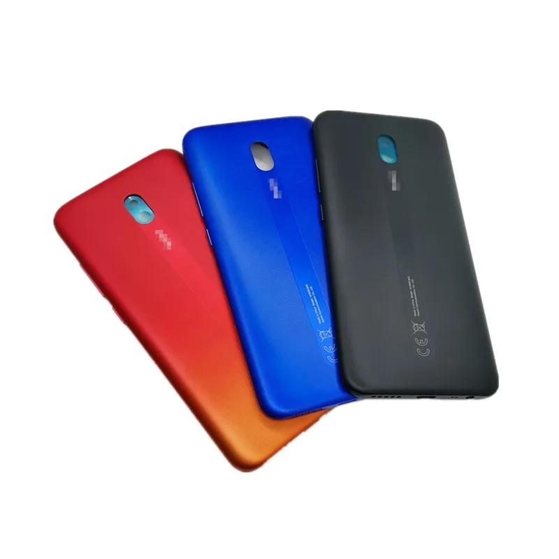 

Задняя крышка Redmi8A для Xiaomi Redmi 8A, пластиковый корпус 6,22 дюйма, запасная крышка батарейного отсека, задняя крышка телефона + боковые кнопки с л...