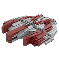moc building blocks set for the spaceships of the planet series warrior ship ebon hawk brick creative education educational toy