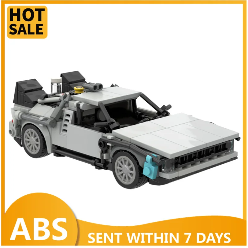 Высокотехнологичного автомобиля Delorean Back To The Future время Dmc 12 машина строительные