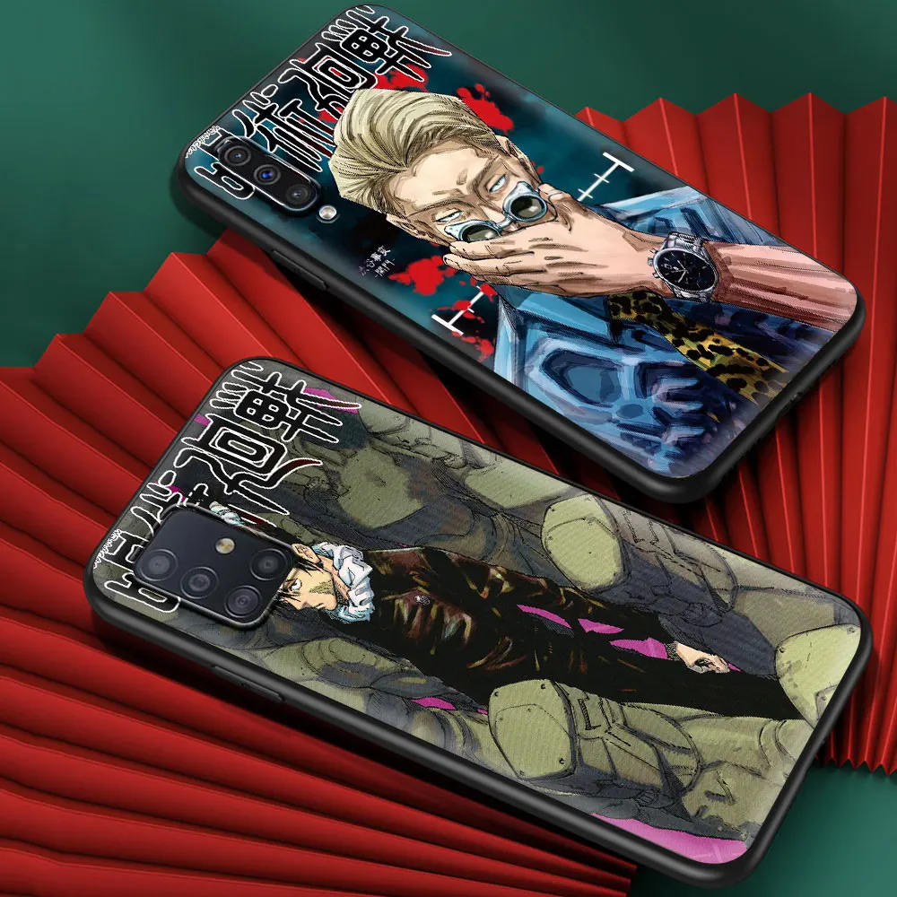

Cover For Samsung Galaxy A72 A91 A51 A71 A01 A11 A21 A21s A31 A41 A42 A12 A02s Protective Fundas Jujutsu Kaisen Man Women Shell