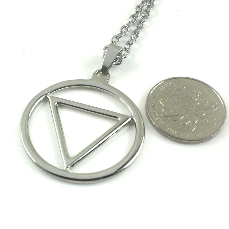 Аниме Кулон &quotАкацуки&quot Ожерелье Косплей Хидан реквизит Серебряный